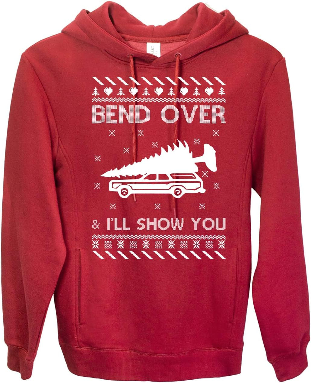 Where You Gonna Put a Tree That Big? Ugly Christmas Sweater Crewneck Sweatshirt