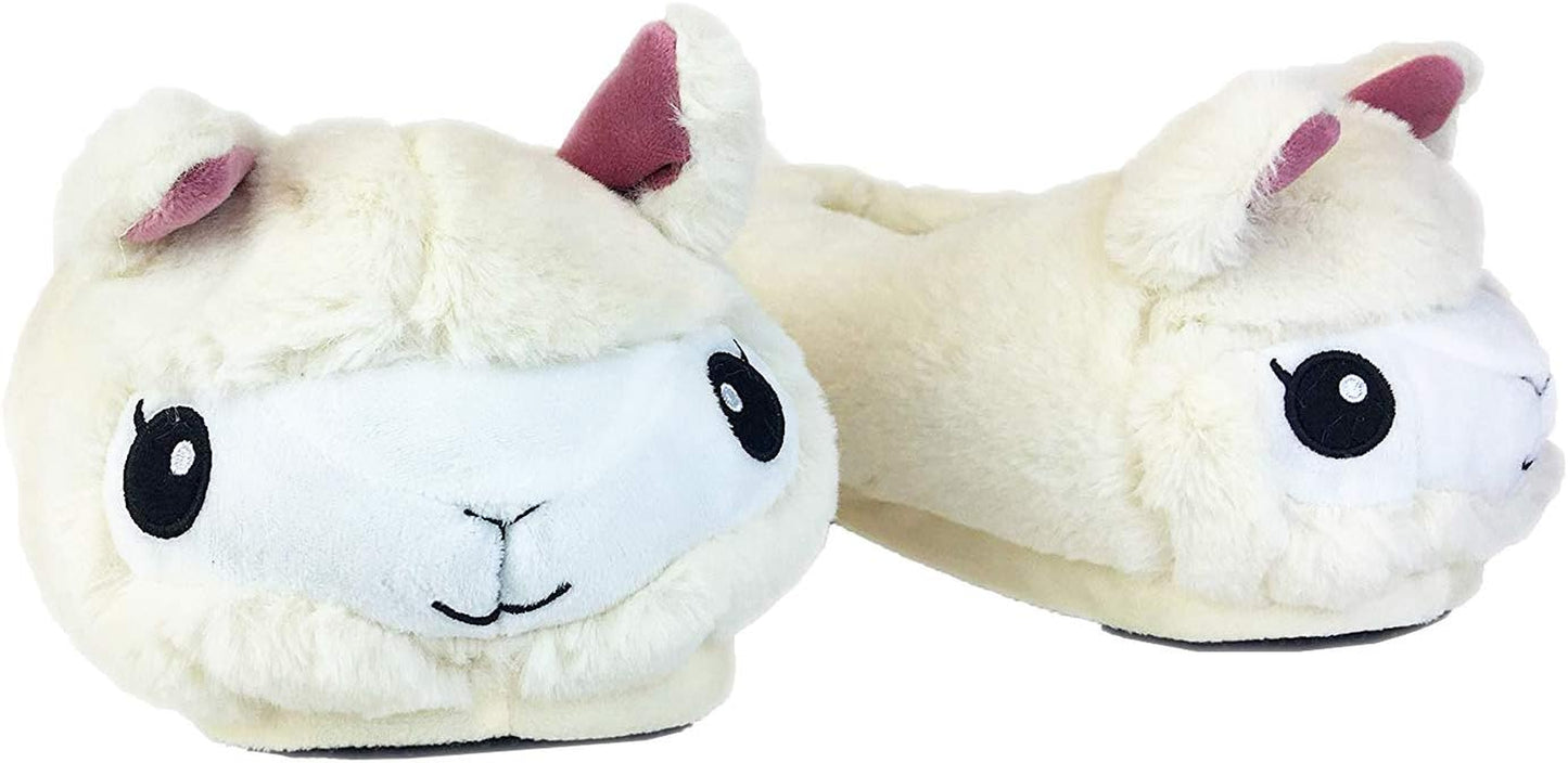 Women'S and Girl'S Unicorn Llama House Slippers Adorable Cozy Comfy Shoes
