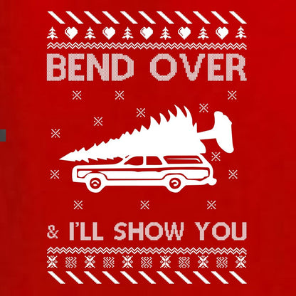 Where You Gonna Put a Tree That Big? Ugly Christmas Sweater Crewneck Sweatshirt