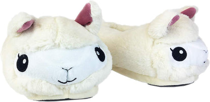Women'S and Girl'S Unicorn Llama House Slippers Adorable Cozy Comfy Shoes